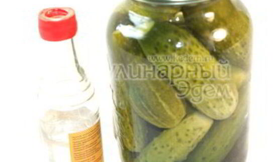 маринованные хрустящие огурчики на зиму