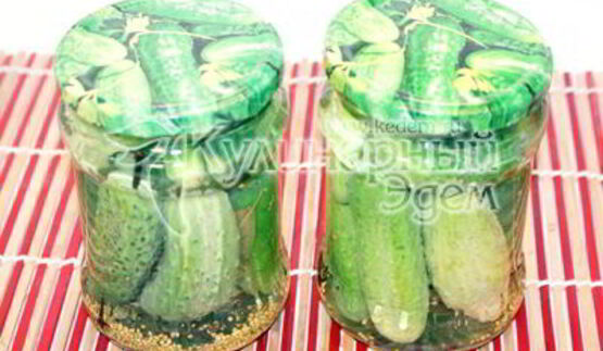 маринованные огурчики на закуску