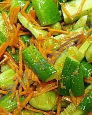 Маринованные огурцы по-корейски