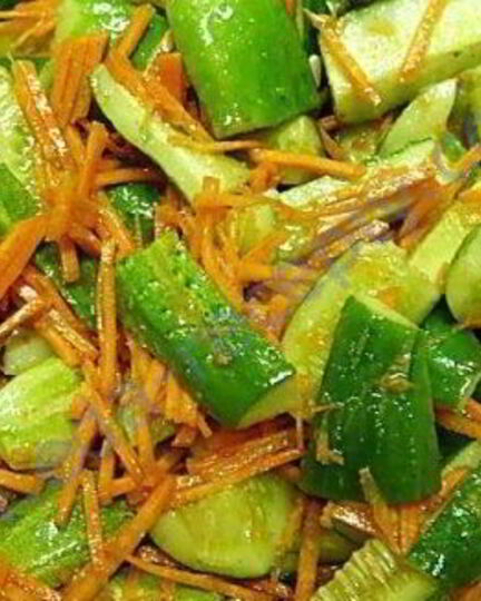 Рецепт маринованных огурцов по-корейски