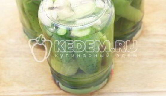 маринованные огурцы с болгарским перцем