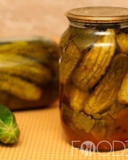 Рецепт маринованных огурцов с кетчупом