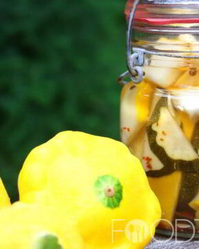 Маринованные патиссоны