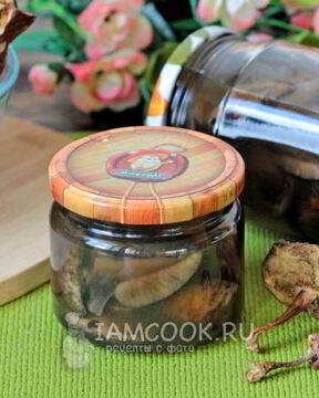 Маринованные подосиновики