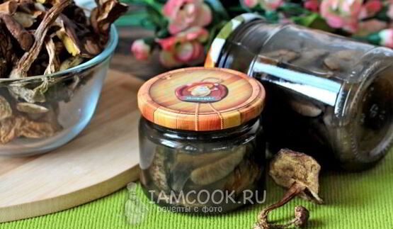 маринованные подосиновики