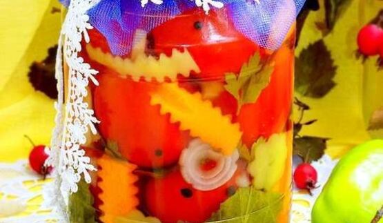 маринованные помидоры на зиму