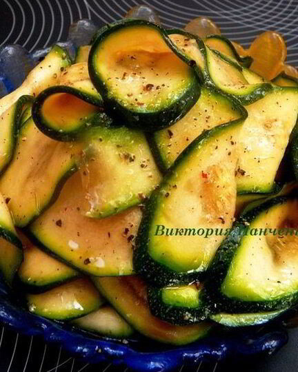 Рецепт маринованных цукини