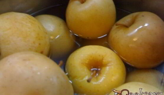 маринованные яблоки на зиму
