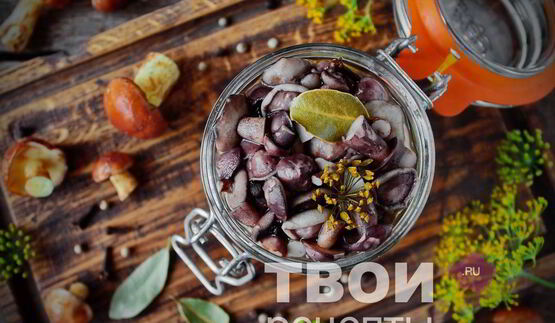 маслята маринованные