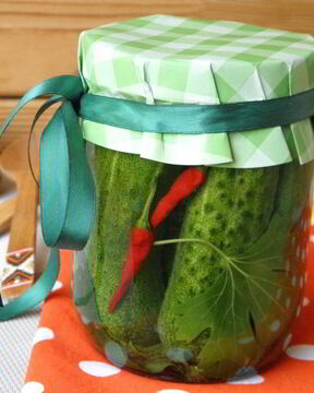 Острые маринованные огурчики