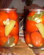 Помидоры, маринованные насухую