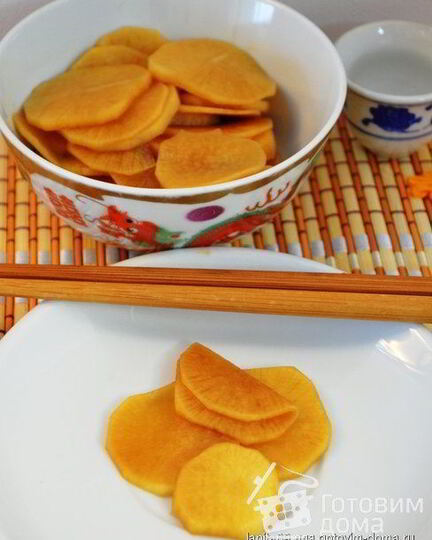 Рецепт редьки дайкон маринованная