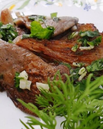 Рецепт вешенок жареных маринованных