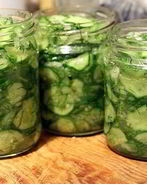 Нарезанные огурцы на зиму