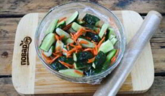 огурцы по-корейски на зиму