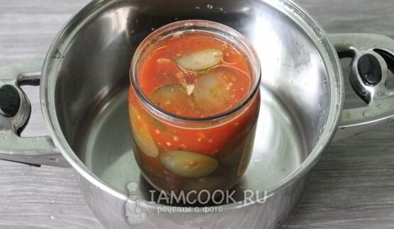 огурцы в томатной заливке на зиму