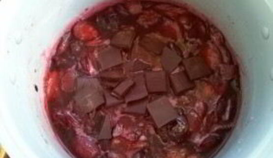 слива в шоколаде на зиму