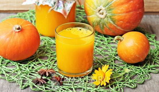 сок из тыквы на зиму через соковыжималку