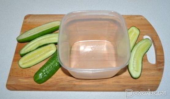 быстрые малосольные огурцы