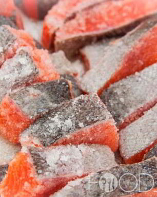 Домашняя соленая форель