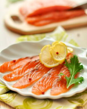 Малосольная семга