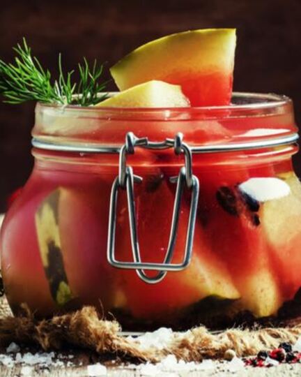 Рецепт малосольного арбуза