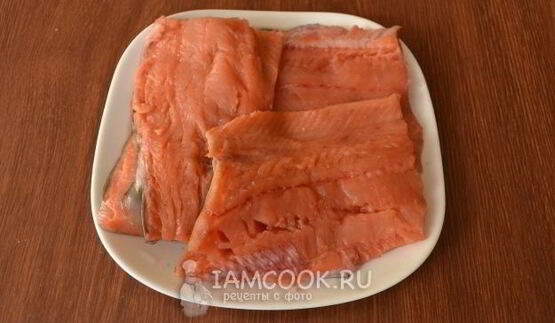 малосольный лосось с кориандром сухого посола