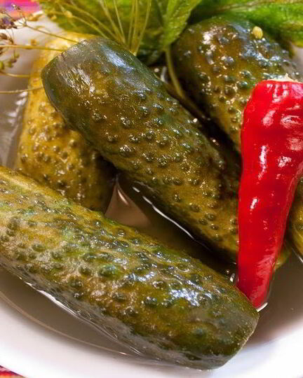 Рецепт малосольных огурцов по-абхазски