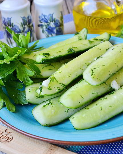 Рецепт малосольных огурцов за 2 часа