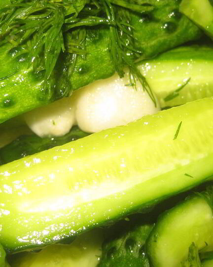 Рецепт малосольных огурцов