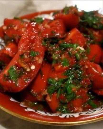 Рецепт малосольных помидоров по-корейски