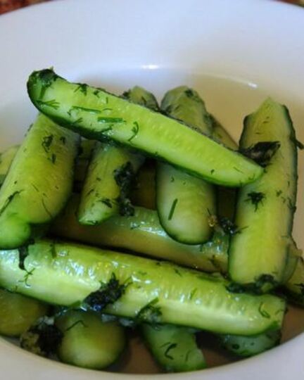 Рецепт огурцов малосольных