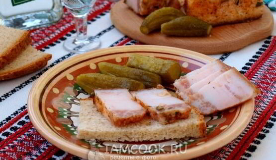 сало по-украински