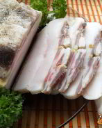 Сало соленое