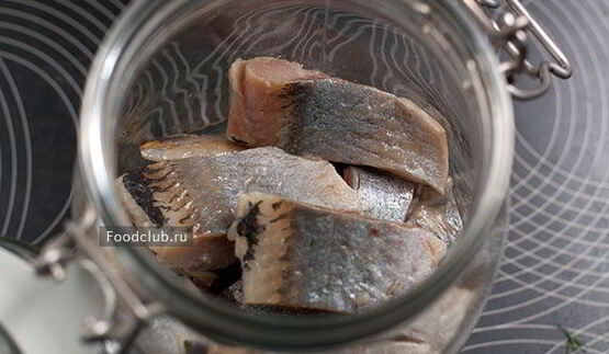 сельдь соленая