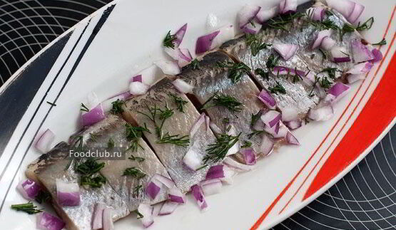 сельдь соленая