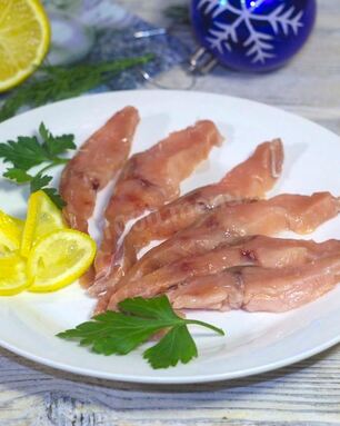 Слабосоленая горбуша под семгу