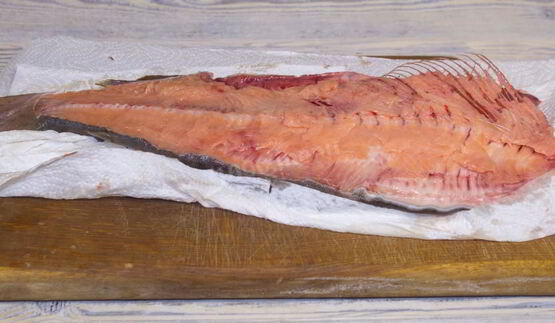 слабосоленая горбуша под семгу