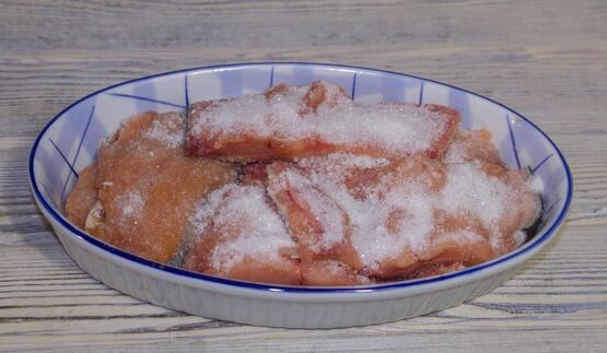 слабосоленая горбуша под семгу