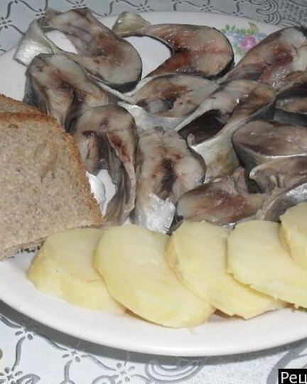 Рецепт слабосоленой селедки