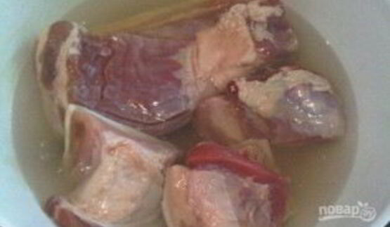 соленое сало в рассоле