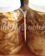 Соленые грибы горячий способ