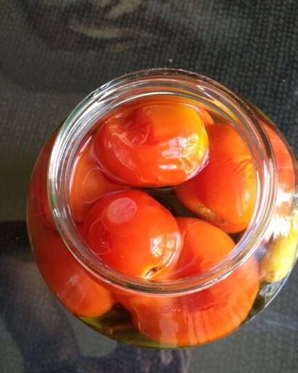 Рецепт соленых помидоров