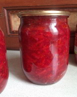 Солянка из свеклы на зиму