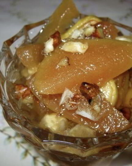 Рецепт айвового варенья с лимоном