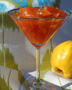 Айвовое варенье в собственном соку