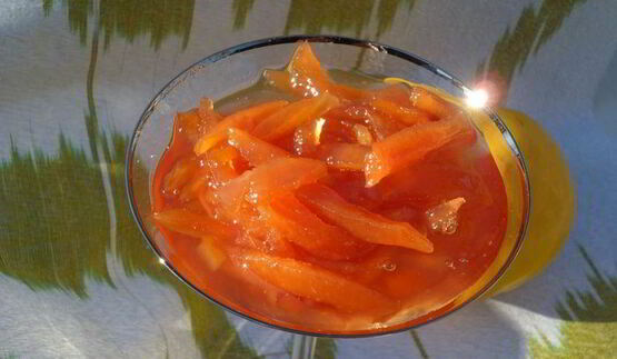 айвовое варенье в собственном соку