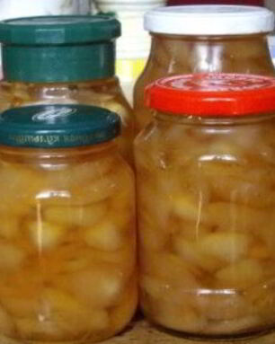 Быстрое варенье из груш