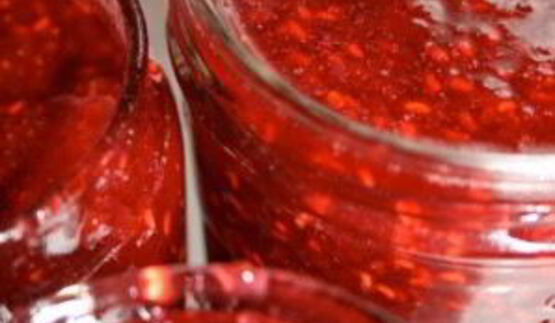 малиновое варенье без воды