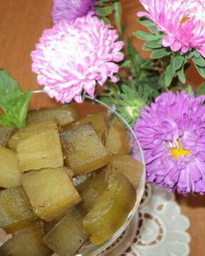 Цукаты из баклажан